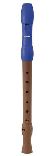 B95840 Alegra Блокфлейта До-сопрано, барочная система, 3 части, груша/пластик, Hohner