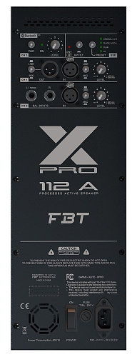 FBT X-PRO 112A Активная двухполосная би-амп акустическая система