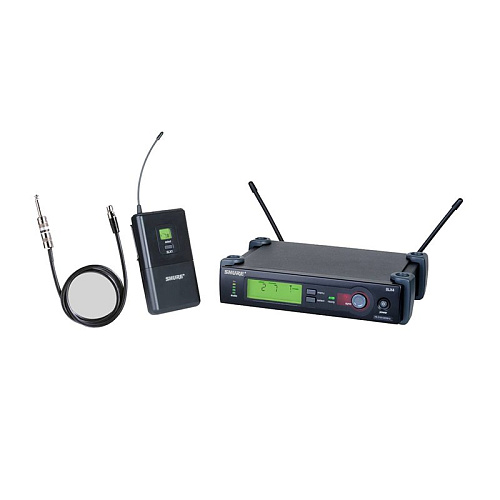 SHURE SLX14E P4 Радиосистема с портативным поясным передатчиком SLX1