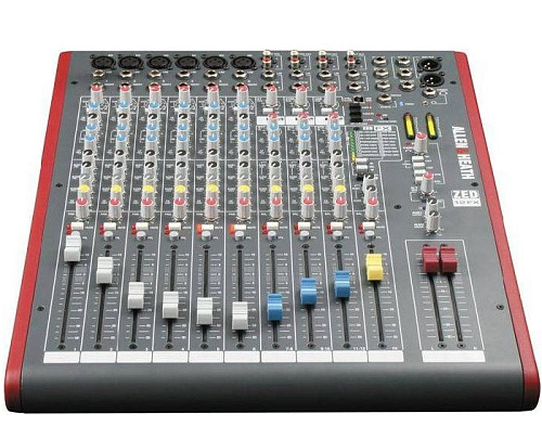 Allen&Heath ZED12FX Микшерный пульт 6 моно, 3 стерео, USB интерфейс