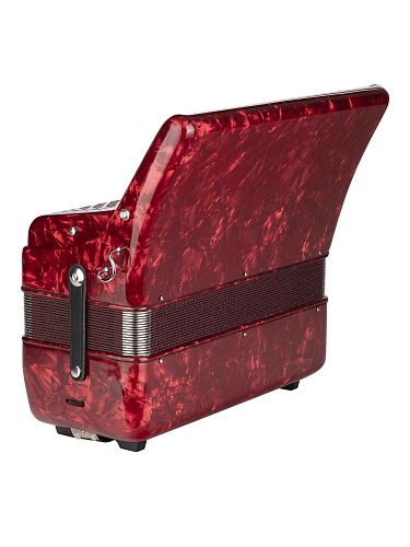 Aurus JH2017-RED Аккордеон 37/96/7/2, красный, с футляром