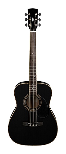 Lutner LAD880-BK Акустическая гитара, дредноут, цвет черный