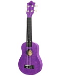 Фото:Tutti JR-10 AME Укулеле сопрано 21", цвет аметистовый
