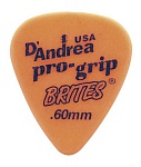 Фото:D'Andrea RPGB351.60TM ProGrip Brites Медиаторы, делрин, 72 шт., 0.60 мм