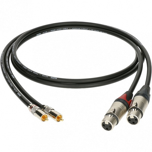 Klotz ALPF030 Акустический кабель XLRf-RCA, 3м, 2шт