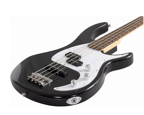 Peavey Milestone BLK Бас-гитара Powerplate, черная, 4 струны