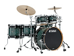 Фото:Tama MBS52RZS-MSL Starclassic Performer Ударная установка из 5-ти барабанов, цвет синий металлик бёрст, клён/берёза