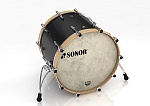 Фото:Sonor 16122036 SQ1 2016 BD NM 17336 Бас-барабан 20" x 16", без кронштейна, черный