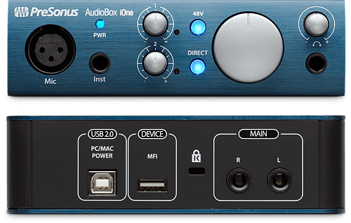 PreSonus AudioBox iOne     