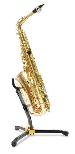 Herkules DS530BB Стойка альт/тенор саксофон , напольная с футляром