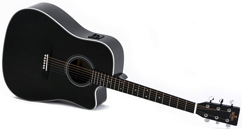 Sigma DMC-1STE-BK+ Гитара электроакустическая