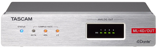 Tascam ML-4D/OUT-E Dante-Analogue Конвертор с DSP Mixe