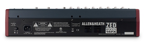 Allen&Heath ZED60-14FX   8 ./. , 2 , 60  , USB