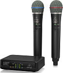 Фото:Behringer ULM302MIC Радиосистема 2,4 ГГц, двойная с ручными передатчиками и стационарным приёмником