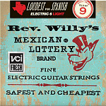 Фото:Dunlop RWN0942 Rev. Willy's Lottery Комплект струн для электрогитары, никелированные, Light, 9-42