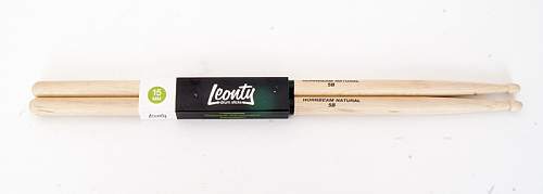 Leonty L5B Hornbeam Natural 5В Барабанные палочки, граб, деревянный наконечник