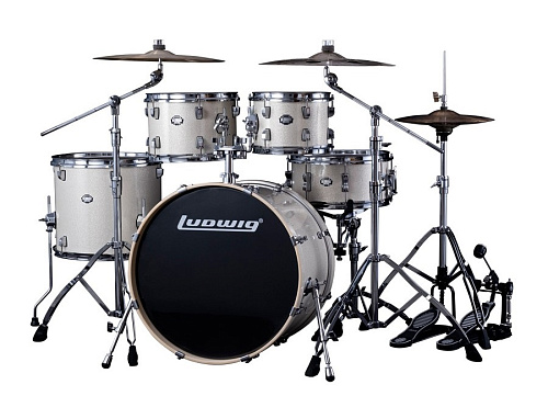 Ludwig LEE52201 Element Барабанная установка, белая, 2 коробки