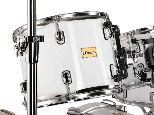 LDrums 5001011-108 Том барабан 10" x 8", белый