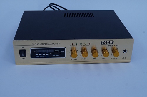 TADS DS-USB-60A Усилитель мощности, трансляционный, 40Вт