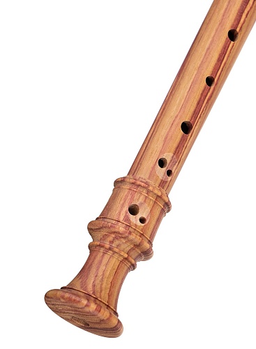 Mollenhauer 5125 Denner Блокфлейта сопрано, розовое дерево, барочная система, 3 части
