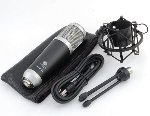 Октава MCU-022 Микрофон конденсаторный USB, черный