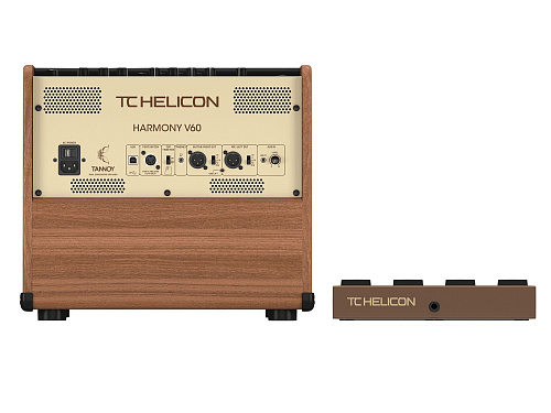 TC Helicon Harmony V60 2-х канальный комбоусилитель для акустической гитары/вокала, 60 Вт