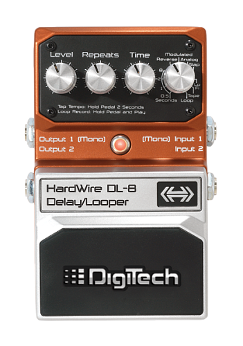 Digitech DL-8 Stereo Delay/Looper Гитарная педаль