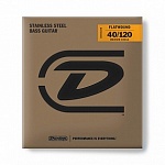 :Dunlop DBFS40120M Flatwound Medium Scale    5- -, 40-120