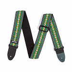 Фото:Dunlop D67-04GN Matrix Green Ремень для гитары