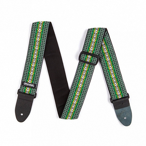 Dunlop D67-04GN Matrix Green Ремень для гитары