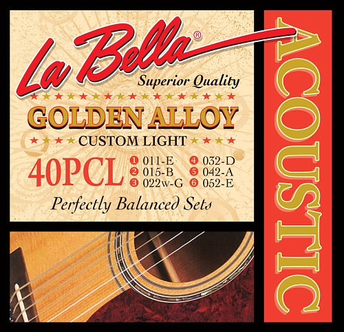 La Bella 40PCL      11-52