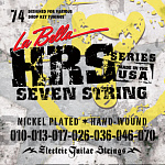 Фото:La Bella HRS-74 Комплект струн для 7-ми струнной электрогитары 010-070