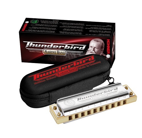 Hohner M201175 Marine Band Thunderbird F-low-low  