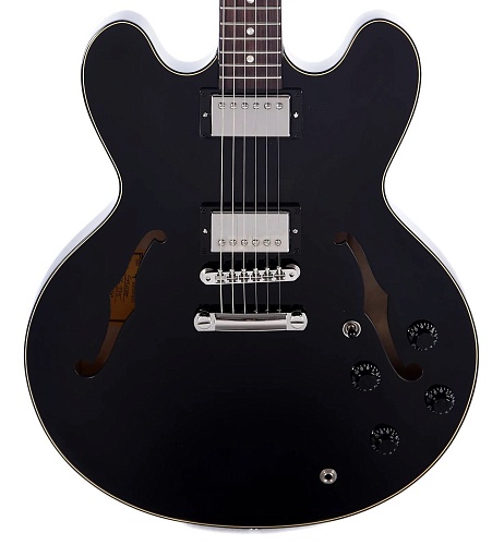 GIBSON 2019 ES-335 STUDIO EBONY Полуакустическая электрогитара, в комплекте кейс