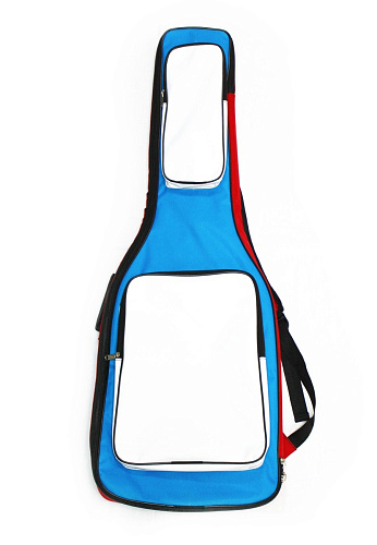 MEZZO MZ-ChGЕ-3red/blue/wh Чехол для электрогитары