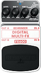 Фото:Behringer FX600  Педаль цифровых стерео мультиэффектов ( фленджер, хорус, фейзер и т.п.)