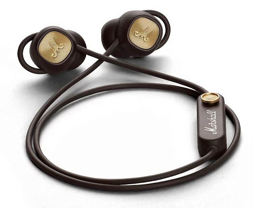 Marshall Minor II Bluetooth Brown Наушники внутриканальные беспроводные