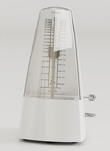 Cherub WSM-305-WH Метроном механический, белый