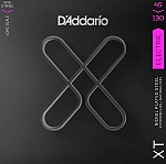 Фото:D'Addario XTB45130 XT Комплект струн для 5-струнной бас-гитары, никелированные, 45-130