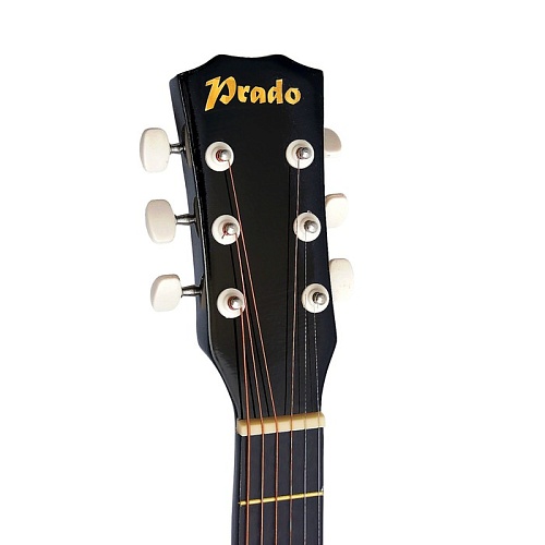 PRADO HS-3810/BK Акустическая гитара фолк с вырезом