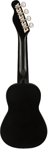 FENDER UKULELE VENICE BLACK Укулеле сопрано
