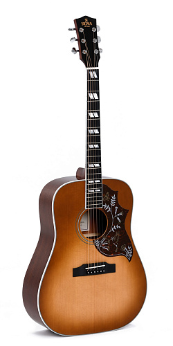 Sigma DM-SG5, Гитара акустическая, с кейсом