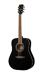 Фото:Parkwood W81-WBAG-BKS Акустическая гитара, черная, с чехлом