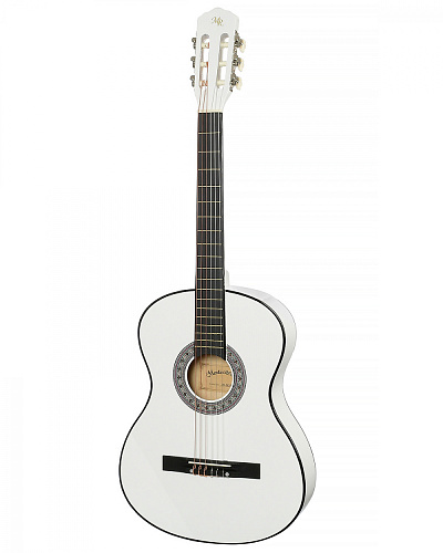 Martin Romas PACK JR-390 WH Гитара классическая 4/4 (39"), цвет белый, набор