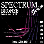 Фото:Thomastik SB113 Spectrum Bronze Комплект струн для акустической гитары, сталь/бронза, 013-057