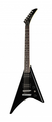 Caraya E233BK Электрогитара "стрела" V-образная, черная