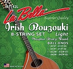 Фото:La Bella IB1142L Комплект струн для ирландского бузуки, фосф.бронза, 11-42