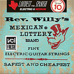 Фото:Dunlop RWN1046 Rev. Willy's Lottery Комплект струн для электрогитары, никелированные, Medium, 10-46