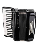 Фото:Aurus JH2011D-BLACK Аккордеон 34/60/5, черный, с футляром