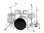 Фото:LDrums LD-2218-64-01 Барабанная установка, цвет белый